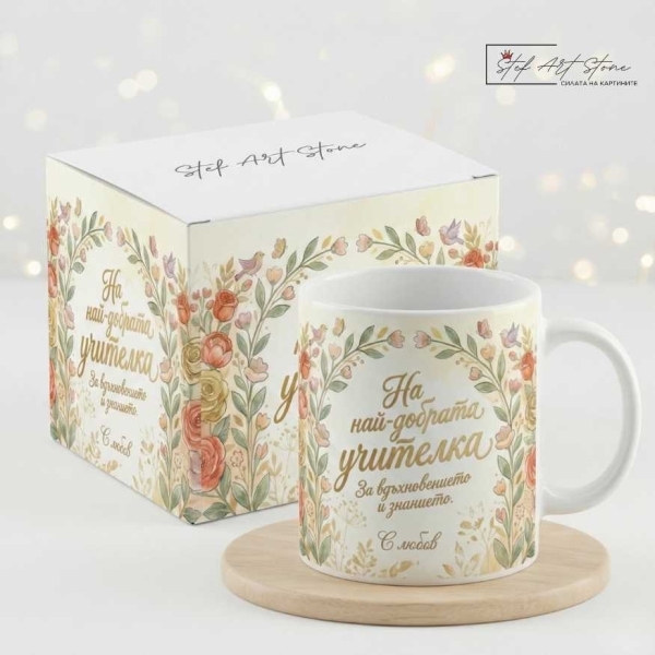 👉 Чаши за Учител