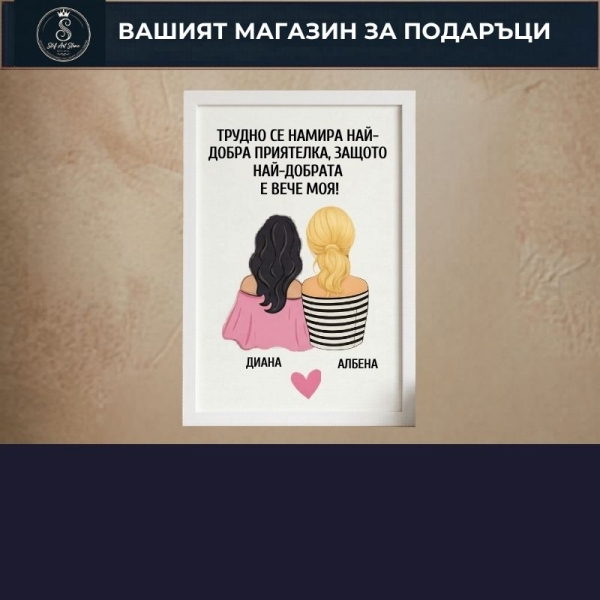 Постери за Приятели с Рамка 