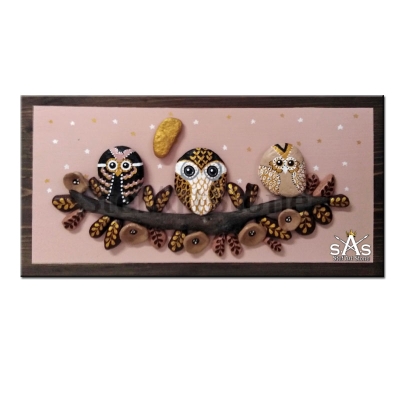 Картина с камъни Семейство 30/30