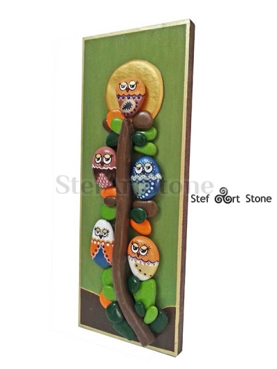 Картина с камъни Бухленска седянка 2