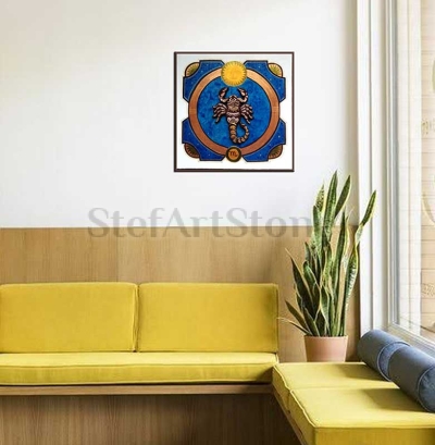 Картина Зодия Скорпион 30 х 30