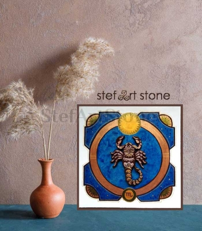 Картина Зодия Скорпион 30 х 30