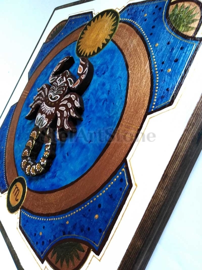 Картина Зодия Скорпион 30 х 30