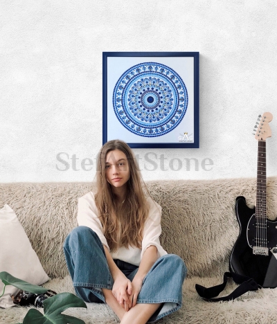 мандала за спокойствие, картини за хол и спалня