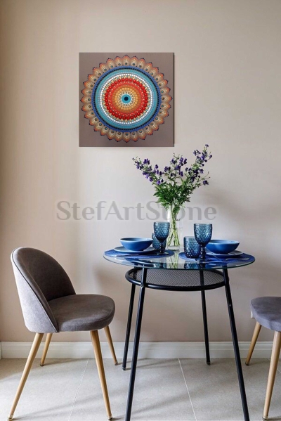 мандала за спокойствие, картини за хол и спалня