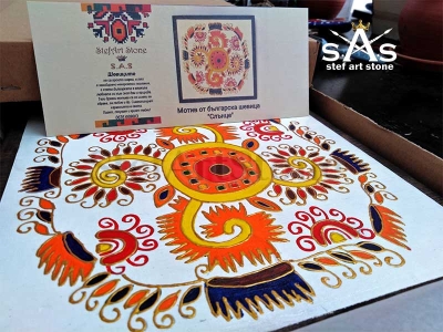 свастика, шевици, шевица, картини за стена, картини за всекидневна, рисувани картини