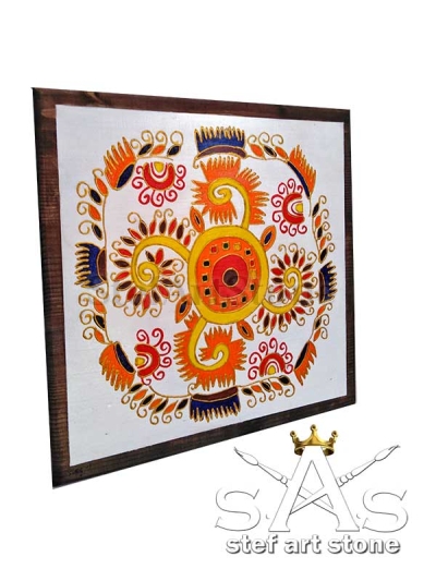 свастика, шевици, шевица, картини за стена, картини за всекидневна, рисувани картини