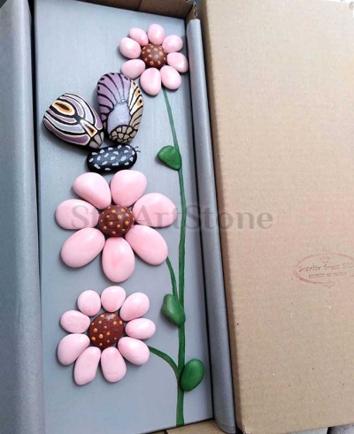 Картина Пеперуди 3 картини с камъни