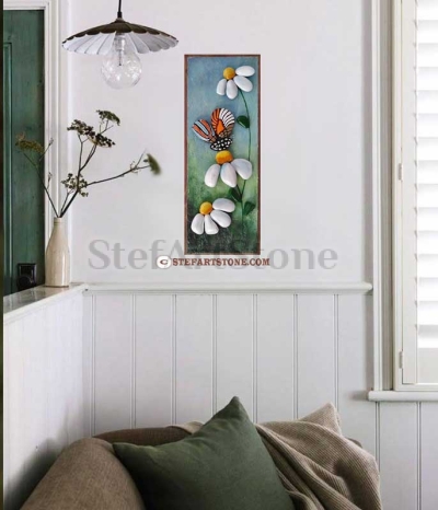 Картина Пеперуди 4 картини с камъни