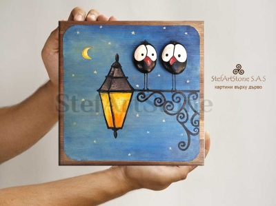 картина, картини, картини с камъни, картини с птици, картини за подарък