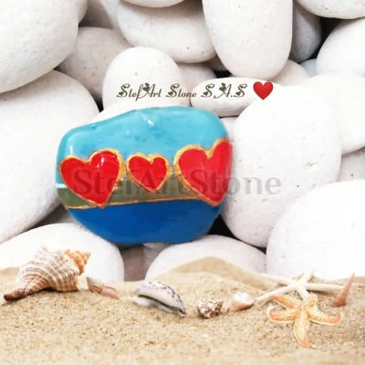 Морски декор: комплект от рисувани камъни за стилен интериор