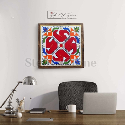 Картини с шевици - Картина Шопска Елбетица, подходяща за стенен декор