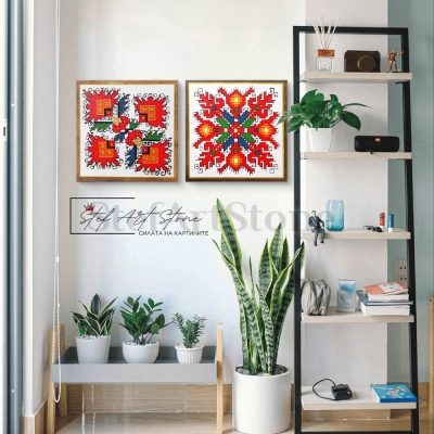 Луксозен комплект от 2 части – подарък с българска символика