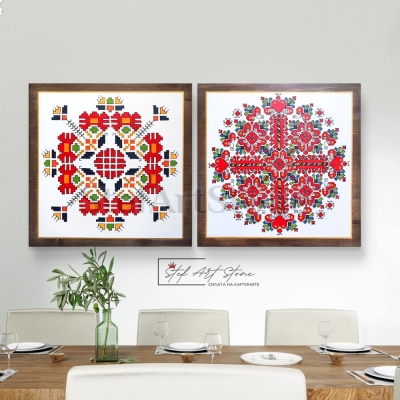 Картини Елбетица | Комплект от 2 части | Пана за стена