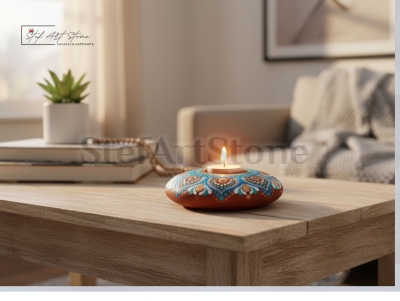 СВЕЩНИК ЗА МЕДИТАЦИЯ мандала декорация за дома и уют в интериор