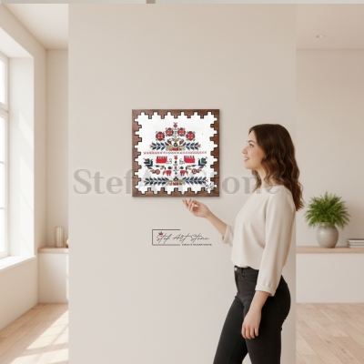 Картина с шевица "Дървото на Живота – Хармония" (Серия Традиция)