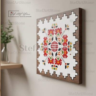 Картина с шевица "Елбетица – Традиционна Хармония" (Серия Традиция)