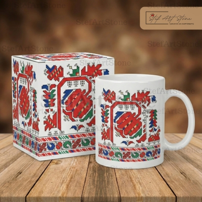 Подаръчен комплект: Чаша Наровете с кутия за нов дом