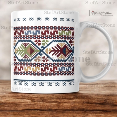 Керамична Чаша с Шевица 