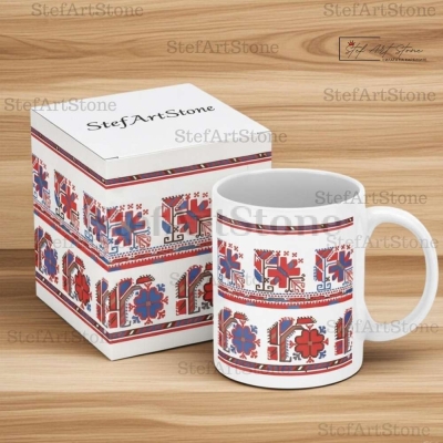 Керамична Чаша с Надпис и Шевица