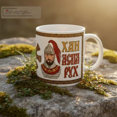 Чаша "Хан Аспарух и Розетата от Плиска" 