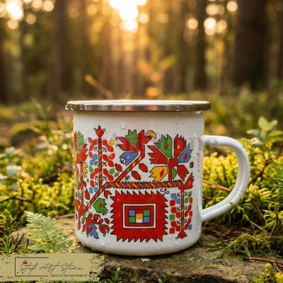 Метално Канче с Шевица от Граовско 