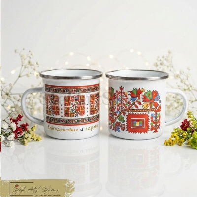 Комплект Метални Канчета Български Корени 