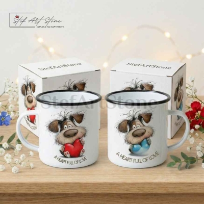 Комплект Метални Канчета "A Heart Full Of Love" 