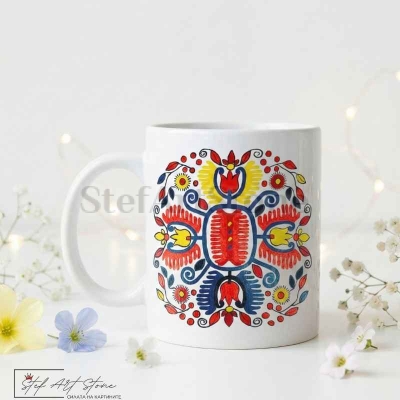 Керамична чаша с шевица Плодородие