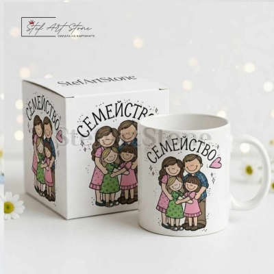 : Чаша за Подарък за Семейство