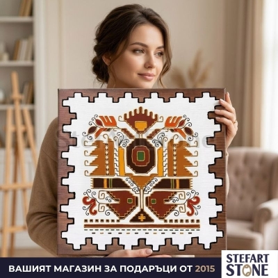 Картина с Дупнишка шевица „Родов Корен“ в интериор